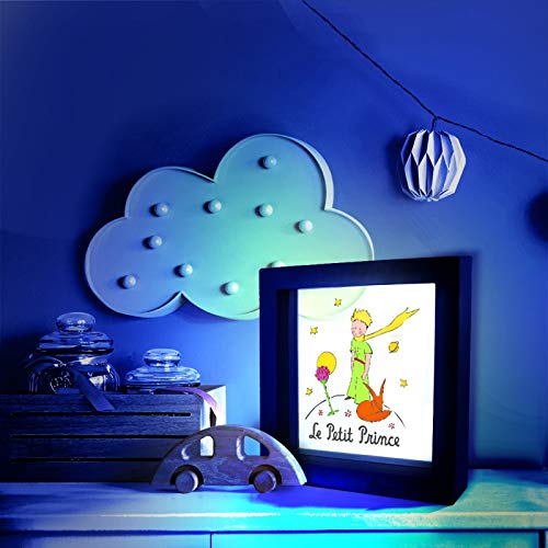 metronic-475601-lampe-led-cadre-lumineux-le-petit-prince-bleu image 2
