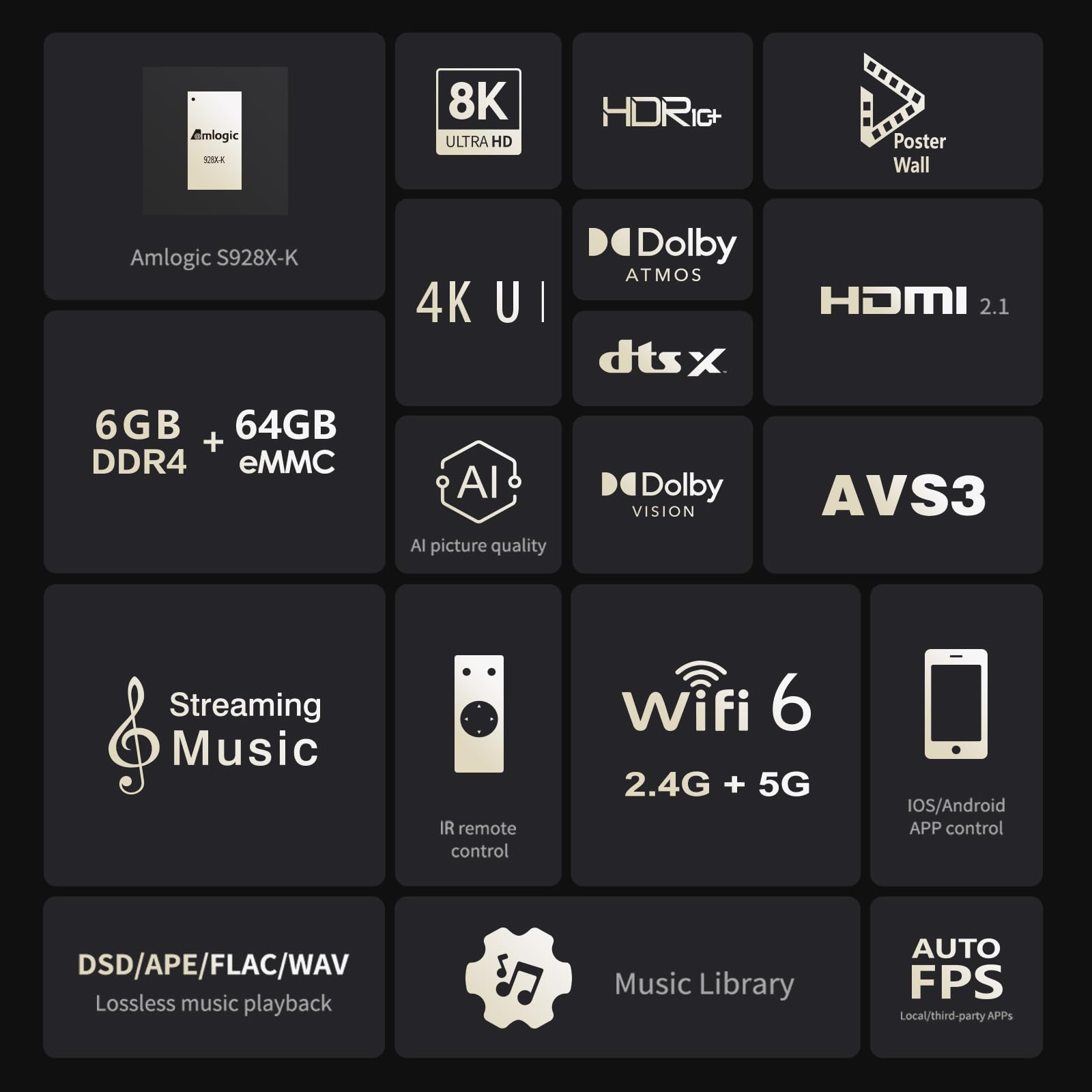 zidoo-z30-pro-8k-lecteur-multim-dia-8k-amlogic-s928x-k-6-64go-dolby-vision-hdd-1 image 1