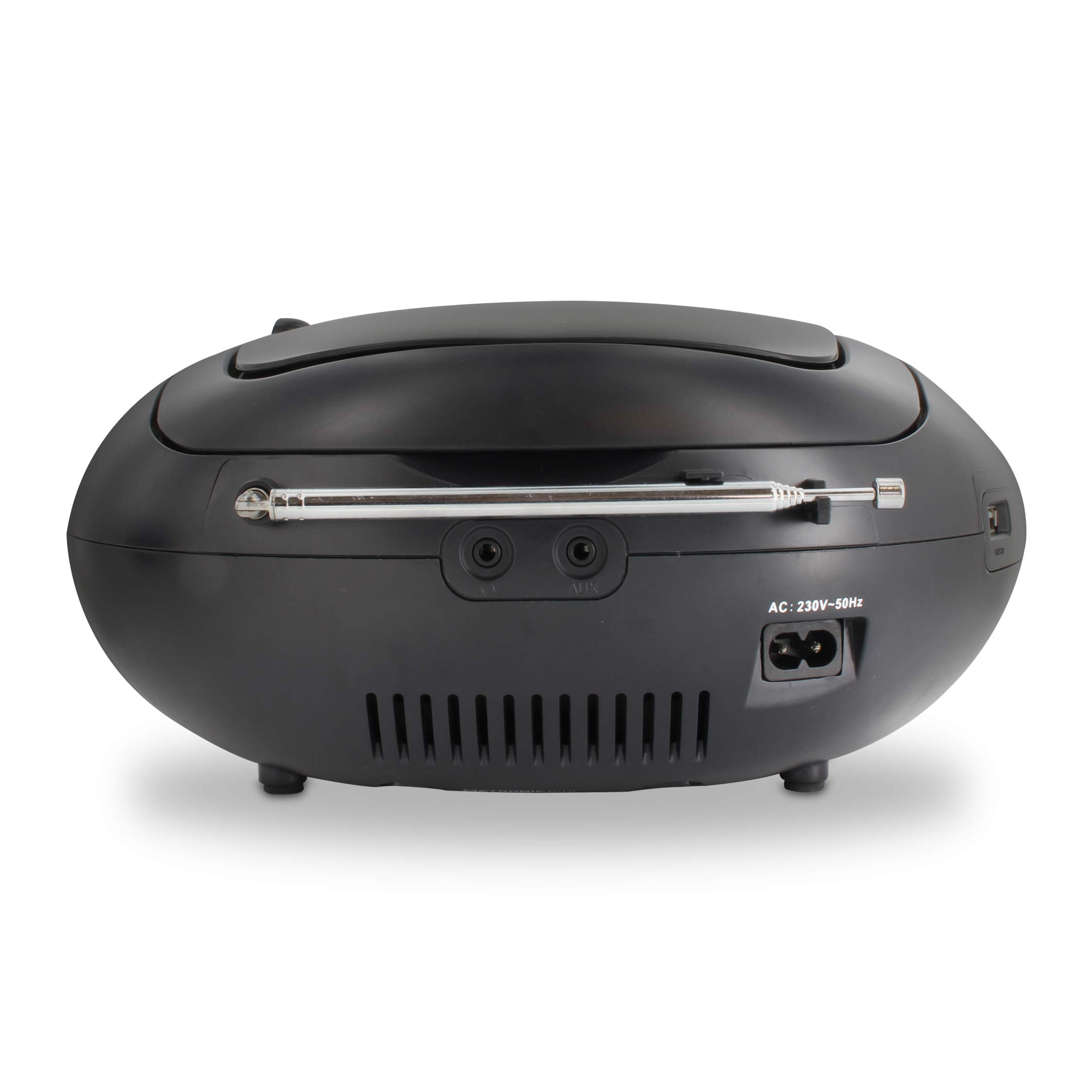 metronic-477171-lecteur-cd-mp3-dab-fm-rds-usb-r-veil-double-alarme-gris-noir image 4