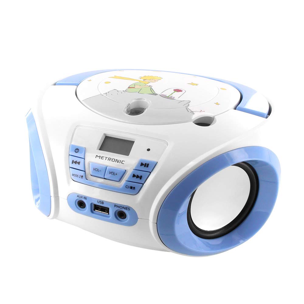 metronic-477176-lecteur-cd-portable-usb-bleu-sur-piles-ou-secteur image 2