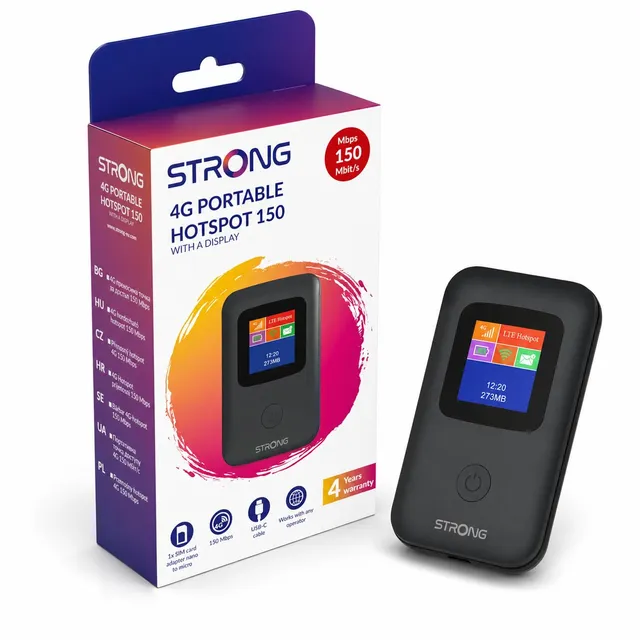 strong-4g-airspot-220-routeur-wifi-4g-portable-sim-cat4-150-mbps image 1