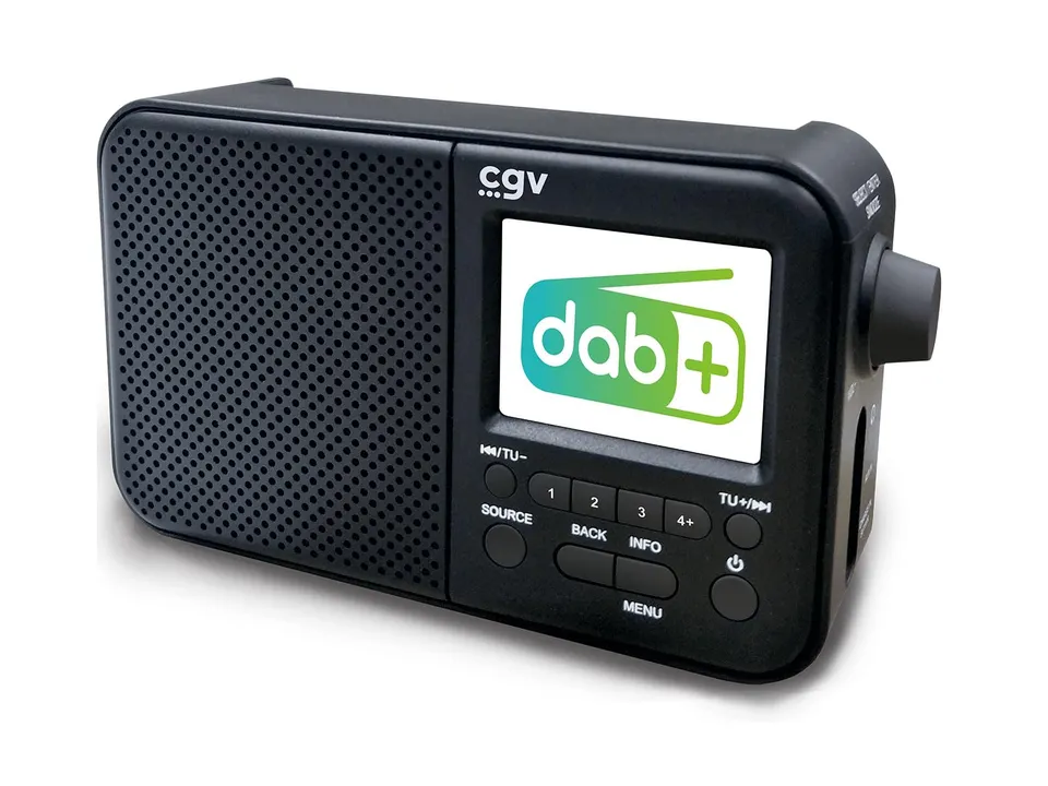 cgv-dr7-radio-portable-rechargeable-fm-dab-batterie-2000-mah image 1
