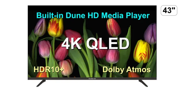 dune-hd-q43r1-tv-qled-43-4k-hdr10-avec-media-player-int-gr image 1