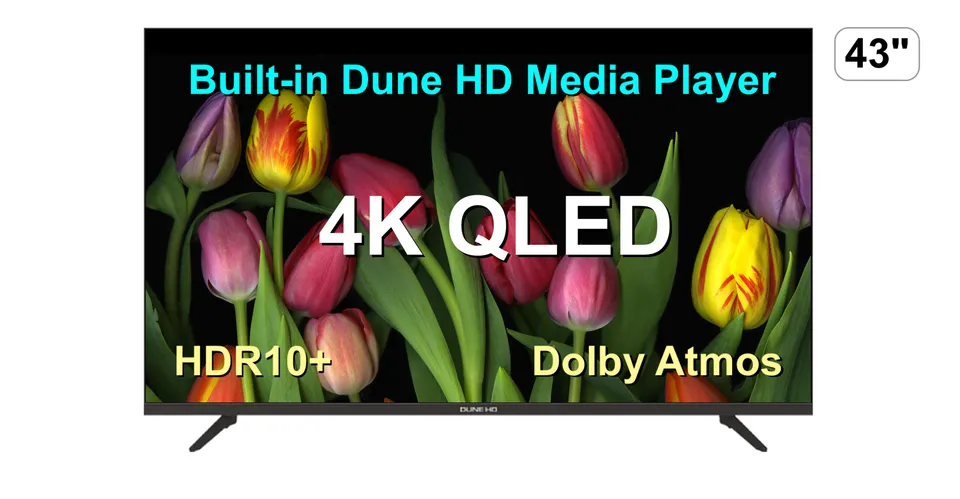 dune-hd-q43r1-tv-qled-43-4k-hdr10-avec-media-player-int-gr image 1
