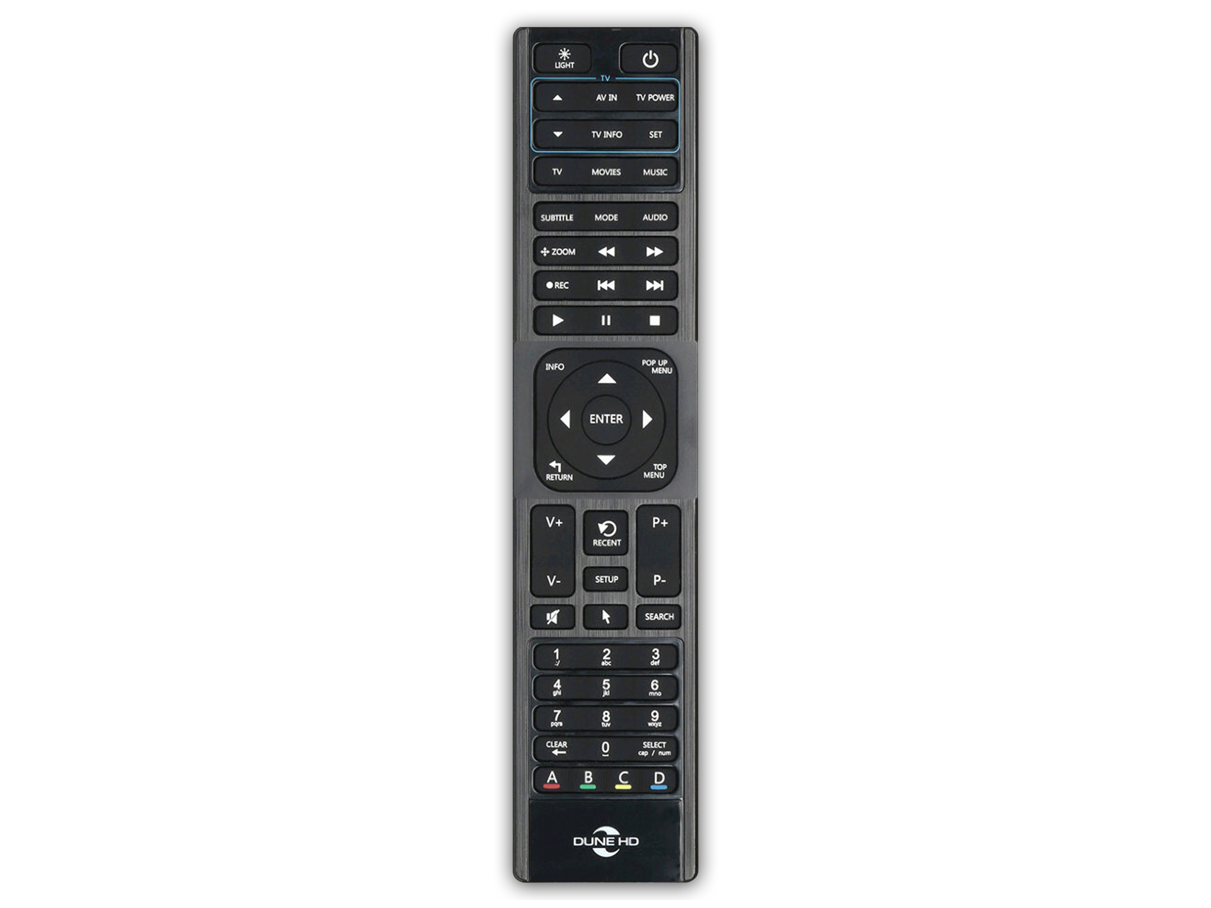 dune-hd-premium-ir-remote-t-l-commande-infrarouge-de-rechange-pour-lecteurs-dune image 1