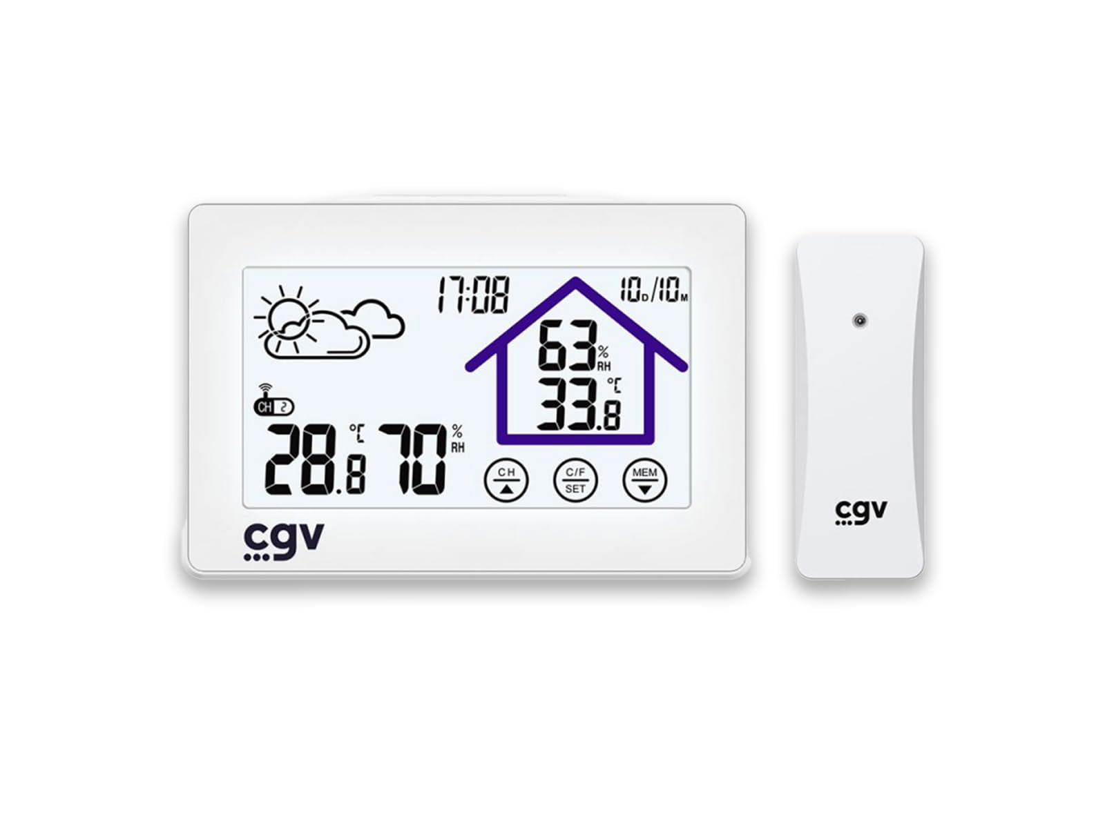 cgv-my-meteo-1bm-station-m-t-o-sans-fil-avec-capteur-ext-rieur image 4