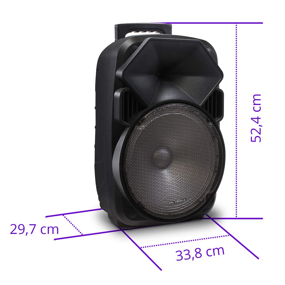 metronic-477183-enceinte-sono-portable-bluetooth-tws-12-led-600w-noire image 4