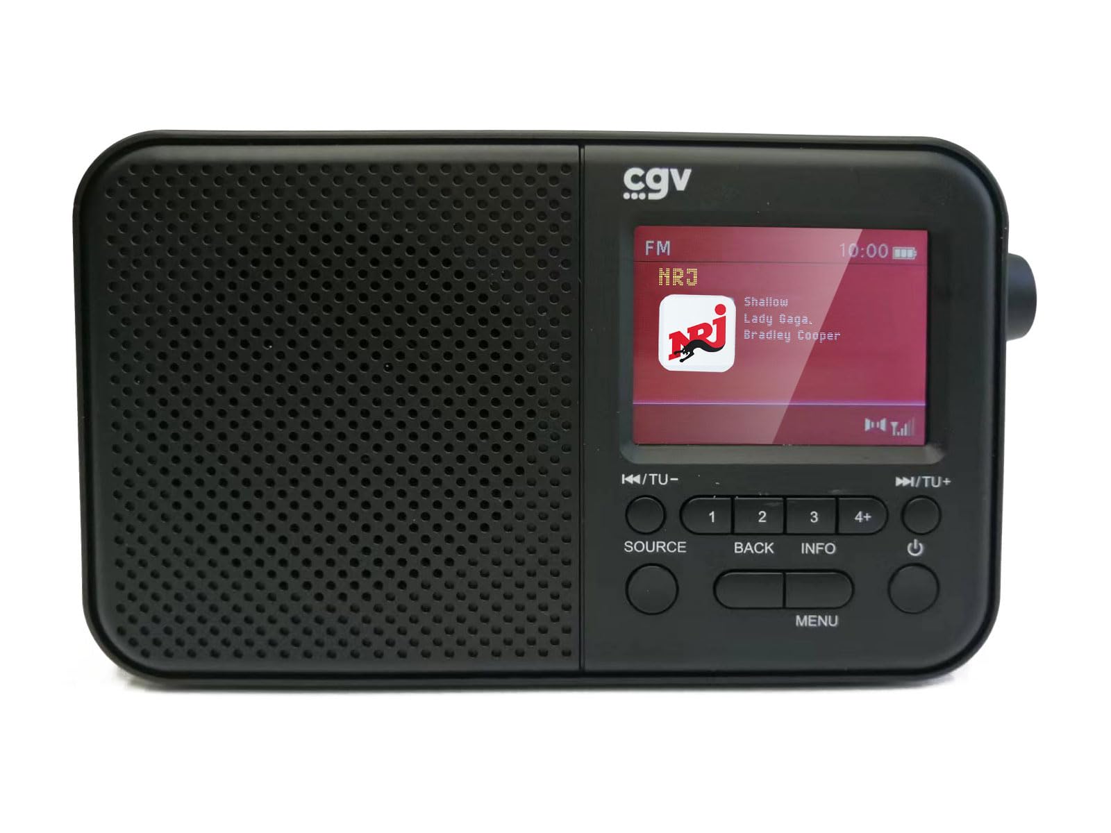 cgv-dr7-radio-portable-rechargeable-fm-dab-batterie-2000-mah image 2