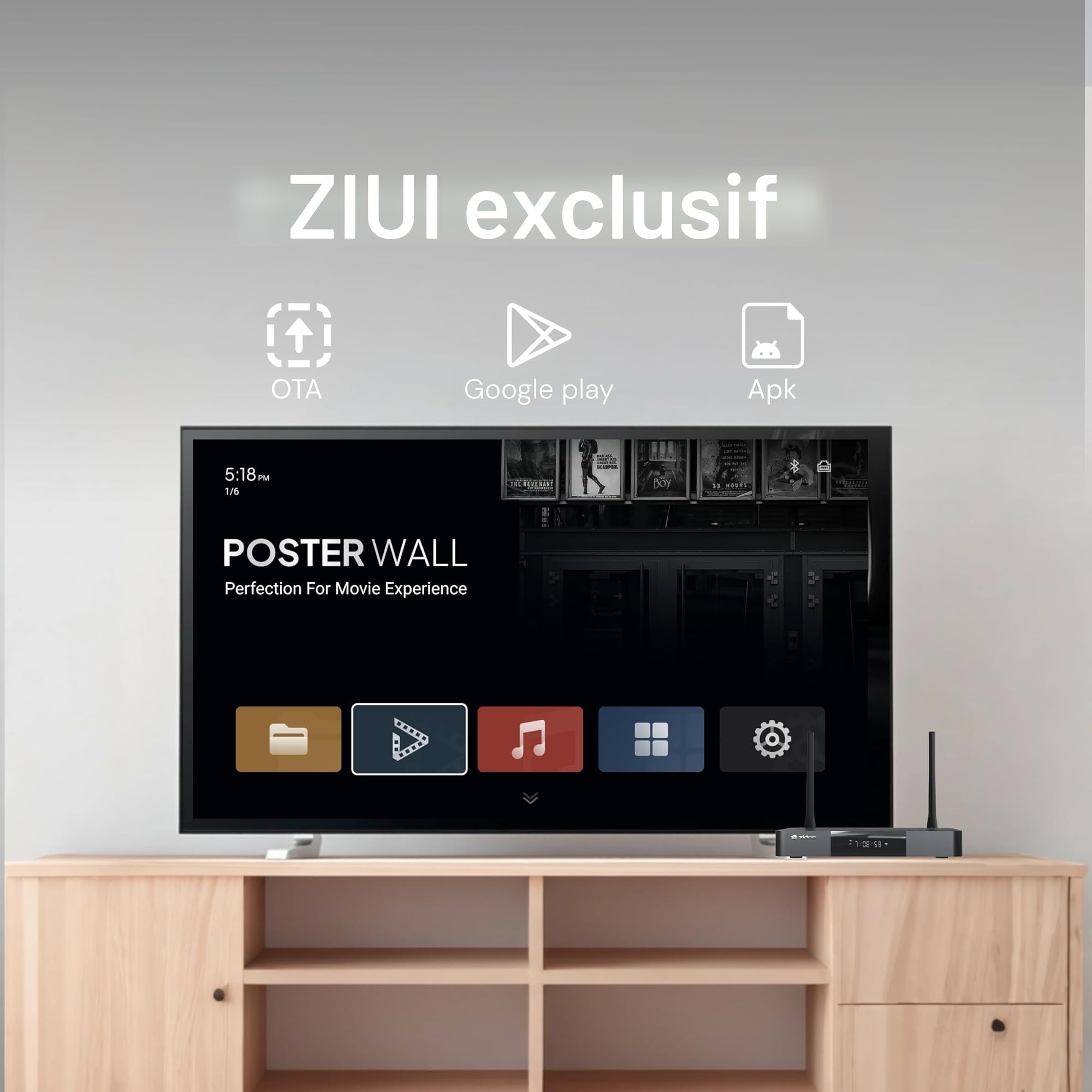 zidoo-z9x-8k-lecteur-multim-dia-android-11-6g-64g image 2