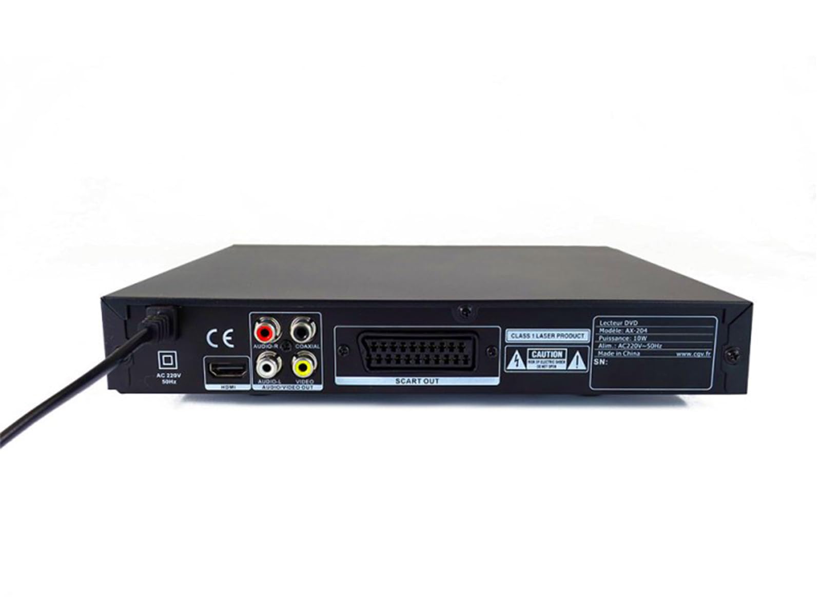 cgv-ax-204-lecteur-dvd-de-salon-upscaling-1080p-hdmi-p-ritel-s-pdif image 3