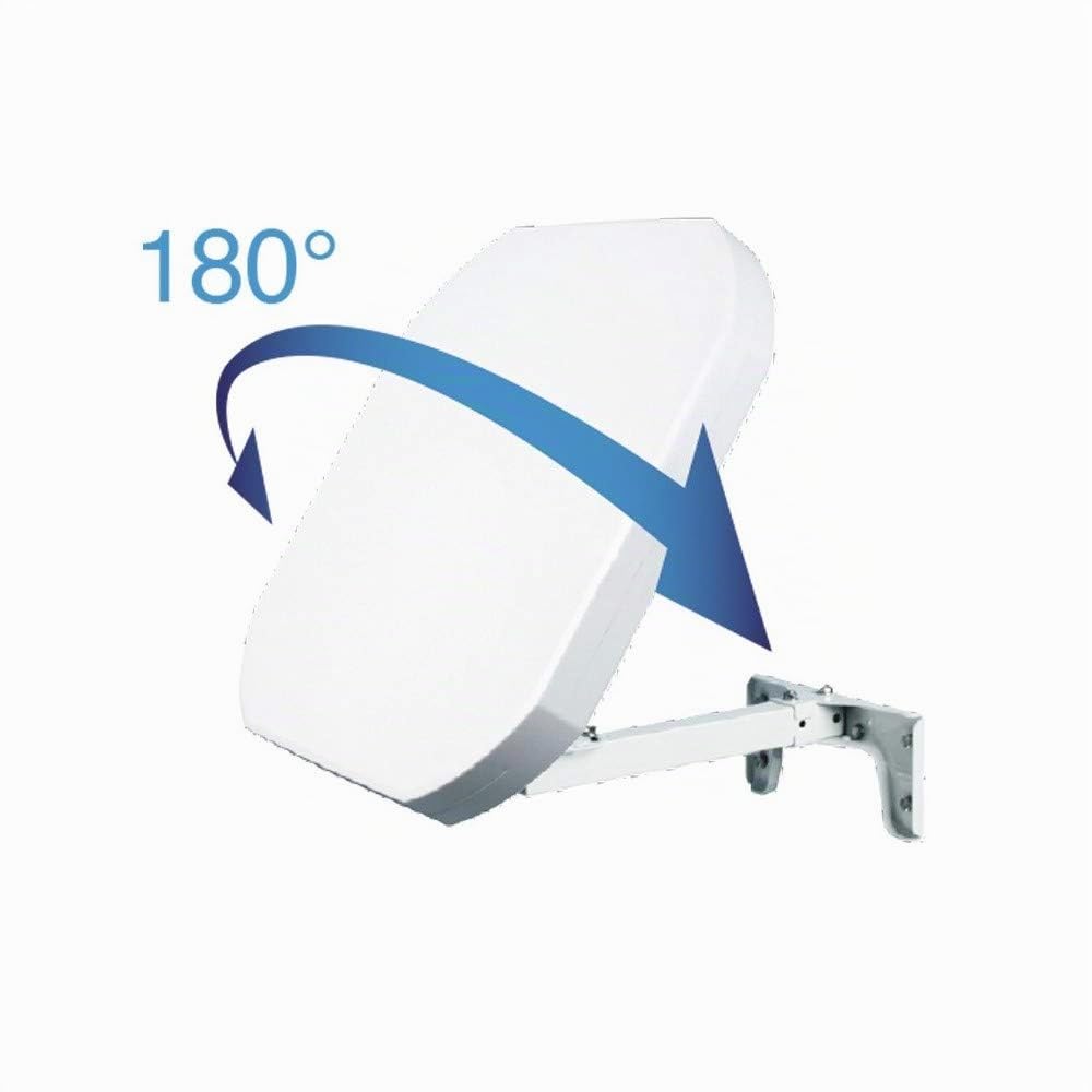 metronic-498144-antenne-satellite-plate-h-v-blanche-43x43-cm image 2