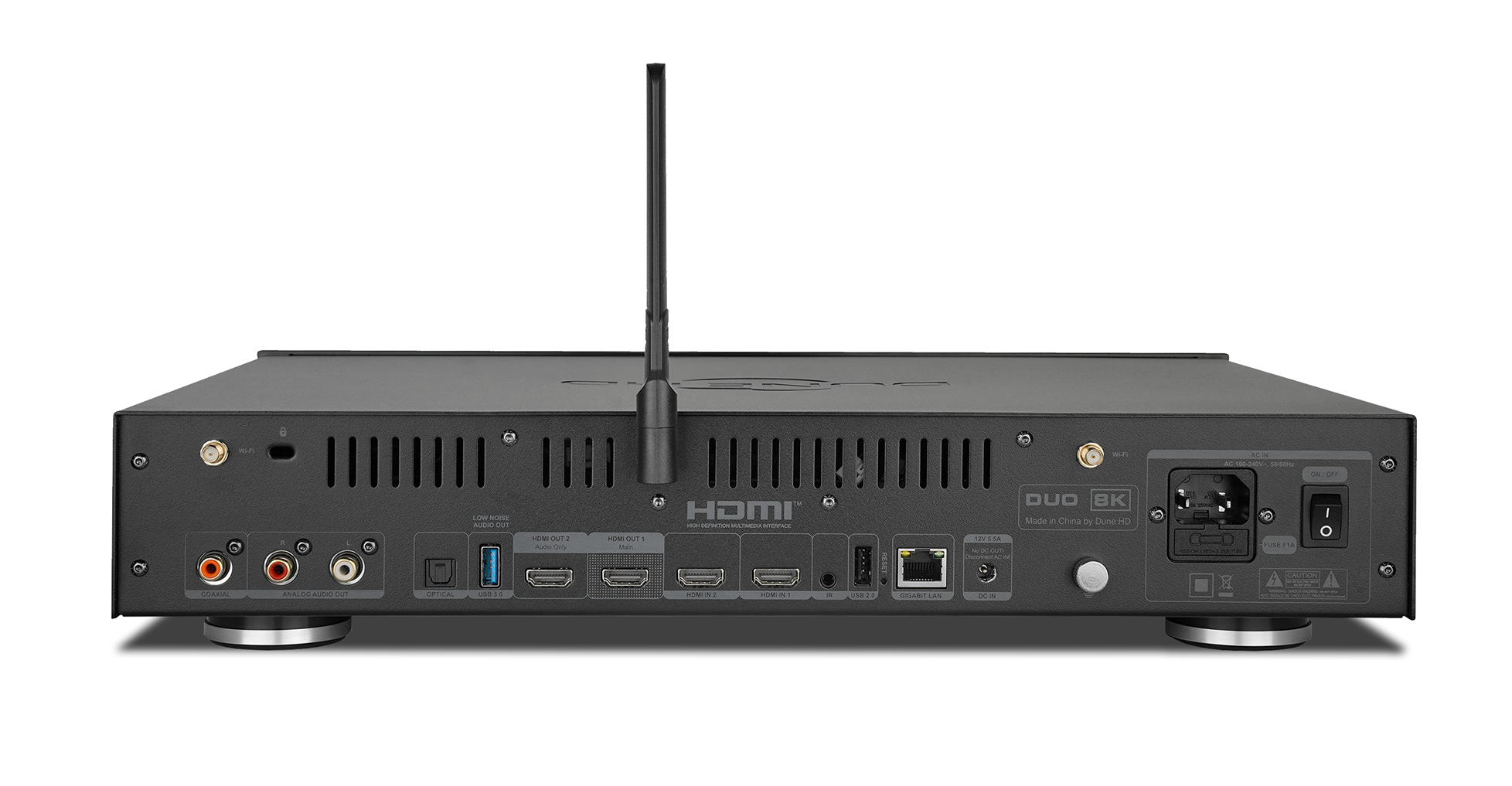 dune-hd-duo-8k-lecteur-multim-dia-8k-dolby-vision-hdr10-avec-double-rack-hdd image 2