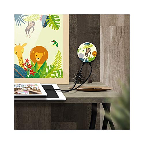 metronic-495024-chargeur-veilleuse-2-ports-usb-th-me-jungle-enfant image 8