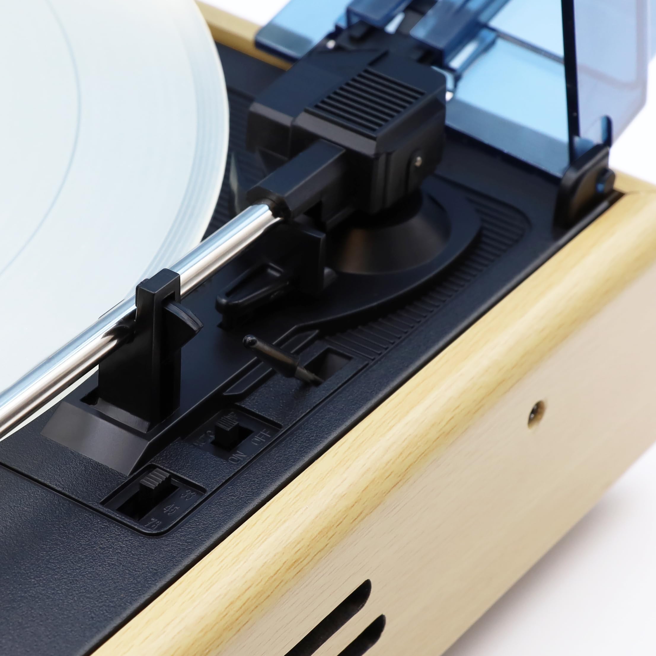 metronic-477360-platine-vinyle-bluetooth-vintage-3-vitesses-bois image 7