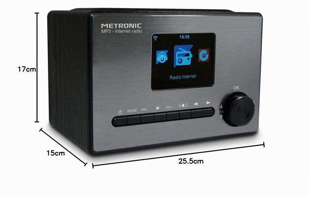 metronic-477260-radio-connect-e-internet-wifi-5w-cran-couleur-noire image 5