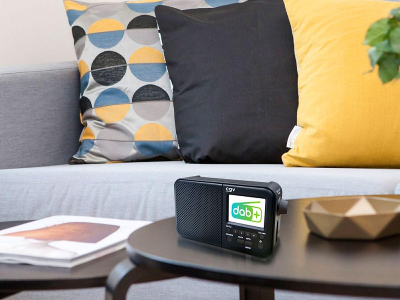 cgv-dr7-radio-portable-rechargeable-fm-dab-batterie-2000-mah image 5