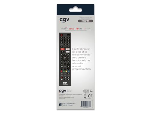 cgv-fidelio-t-l-commande-de-remplacement-universelle-pour-tv-hisense image 6