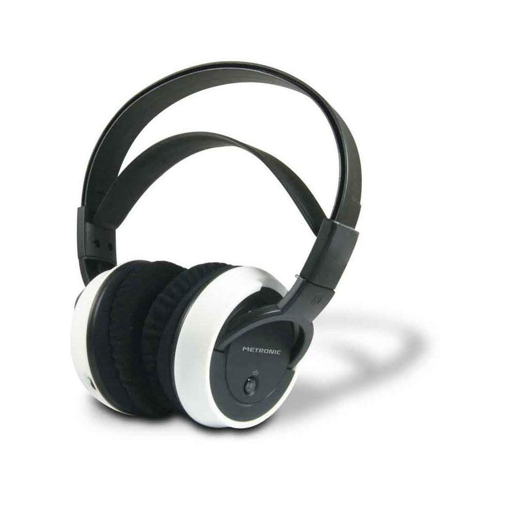 metronic-480143-casque-filaire-tv-circum-auriculaire-jack-6-m-noir image 5