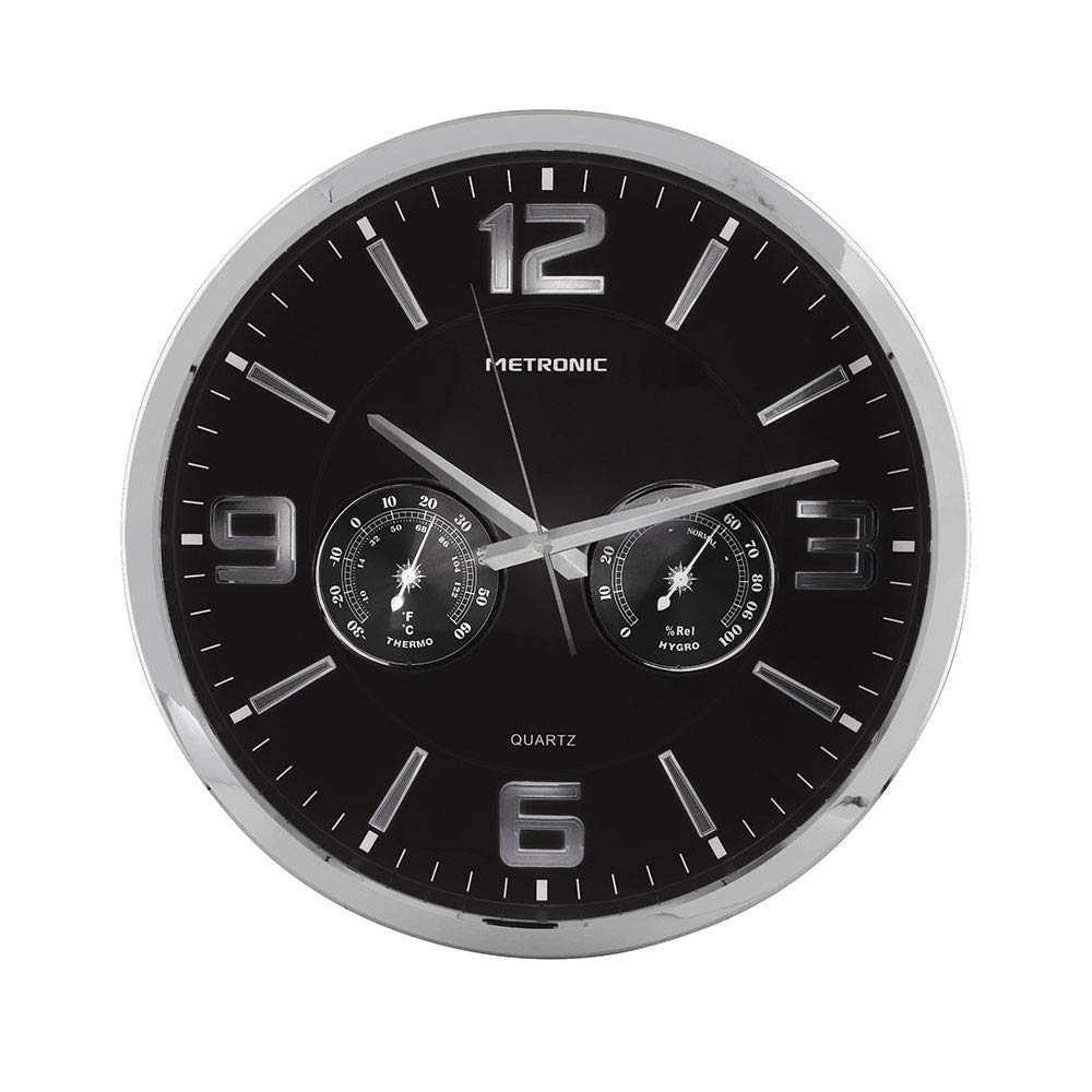 metronic-477327-horloge-murale-quartz-celsius-blanche-thermom-tre-hygrom-tre image 4
