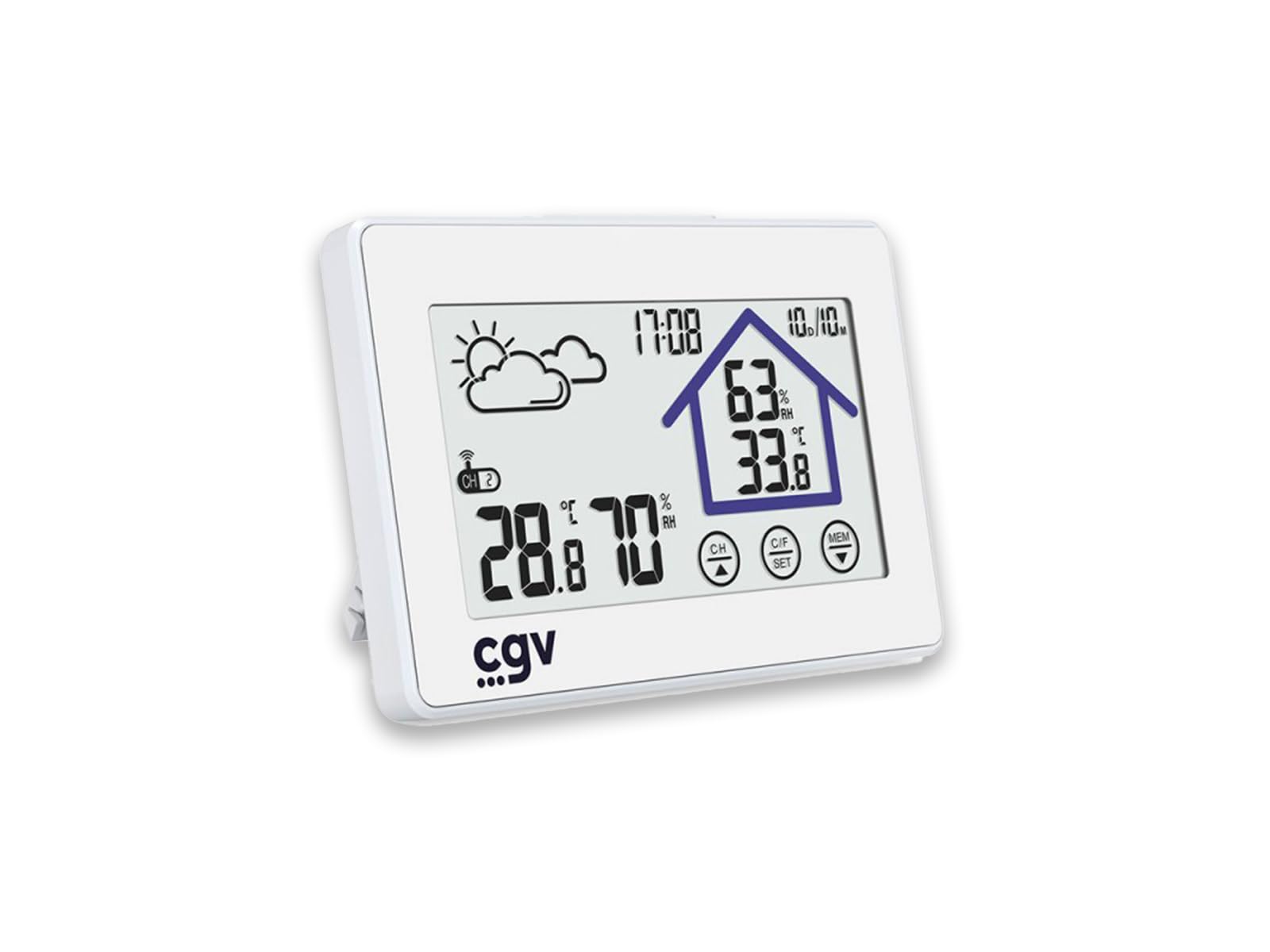 cgv-my-meteo-1bm-station-m-t-o-sans-fil-avec-capteur-ext-rieur image 1