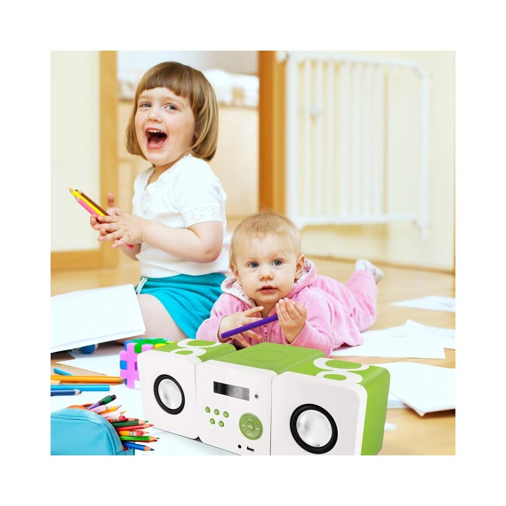 metronic-477180-gulli-micro-cha-ne-lecteur-cd-enfant-12w-usb-verte image 3