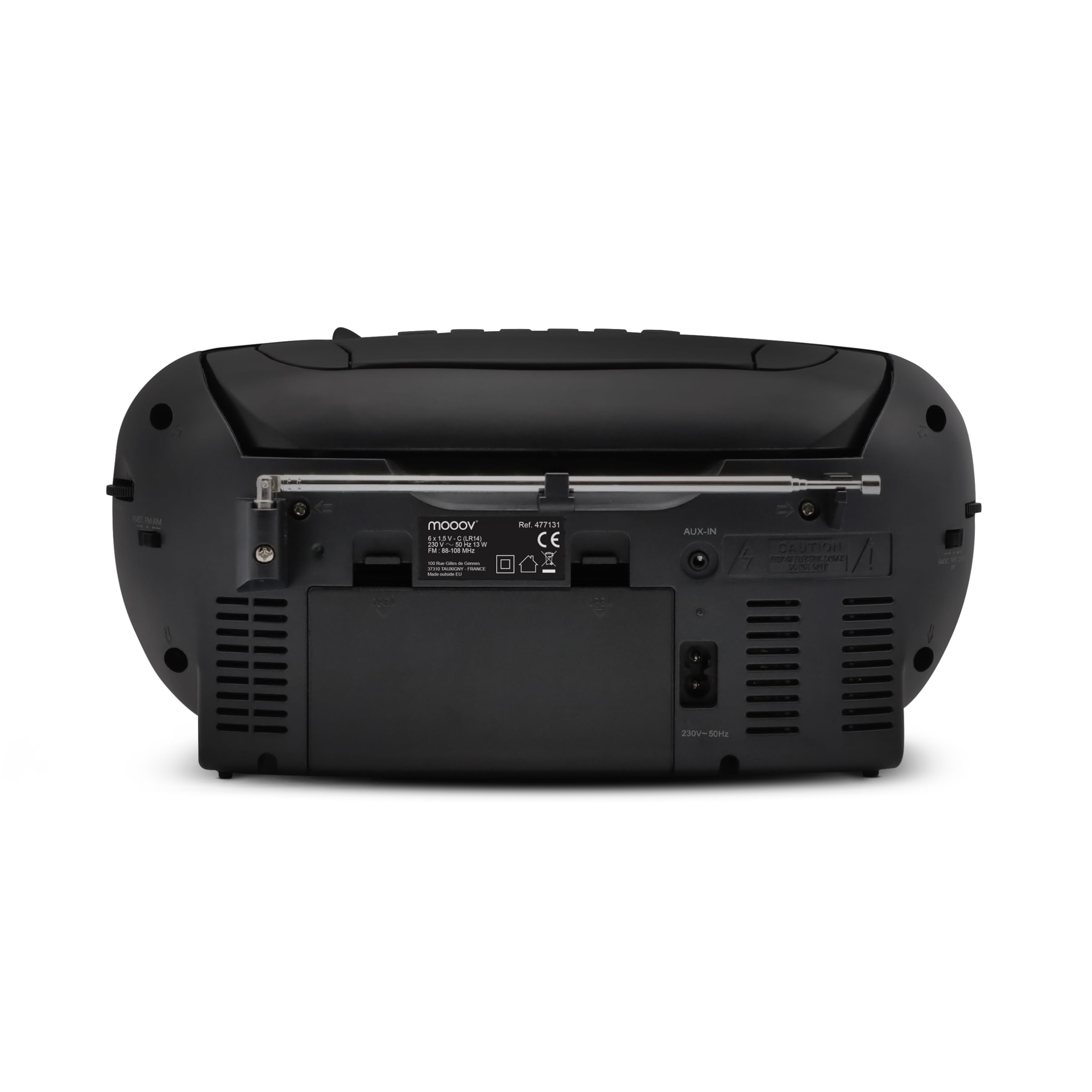 metronic-477131-poste-radio-cassette-cd-enregistreur-k7-usb-aux-lcd image 4