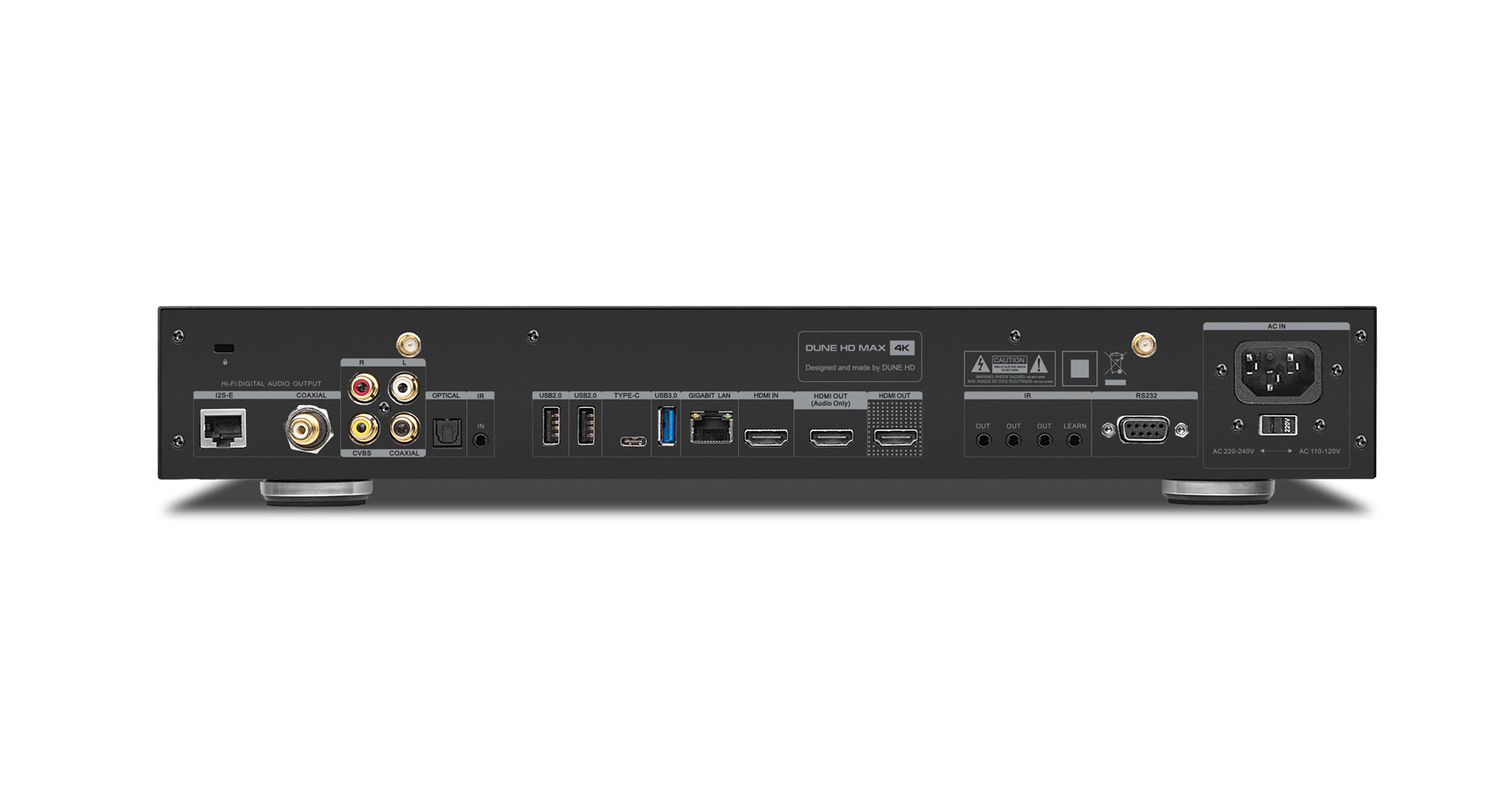 dune-hd-max-4k-lecteur-multim-dia-4kp60-hdr-grand-format-2x-hdd-audio-hi-fi image 3