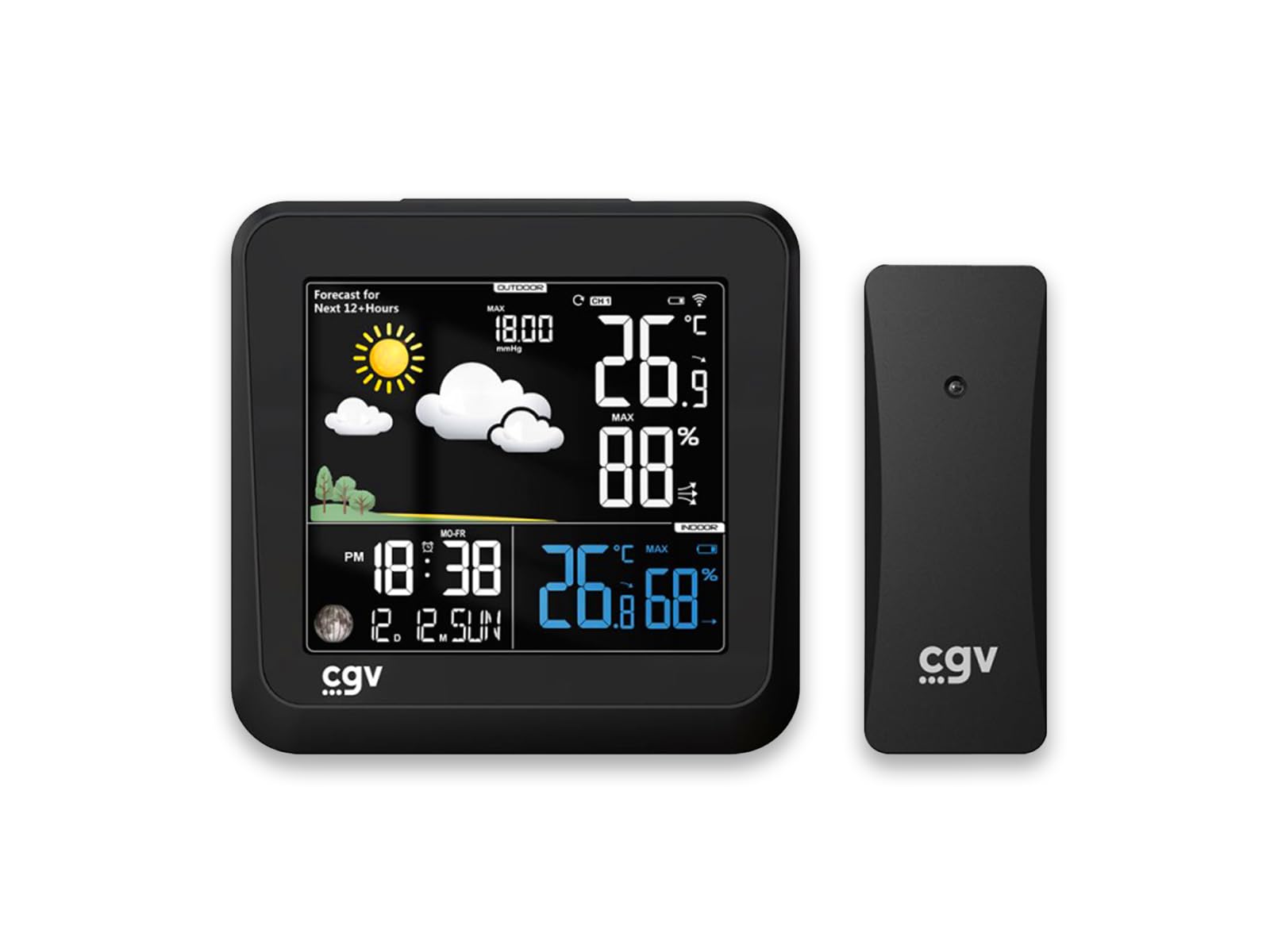 cgv-my-meteo-1nc-station-m-t-o-sans-fil-avec-capteur-ext-rieur image 1