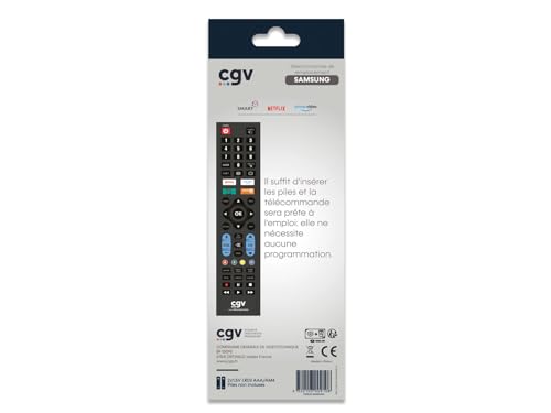 cgv-fidelio-t-l-commande-de-remplacement-universelle-pour-tv-samsung image 6