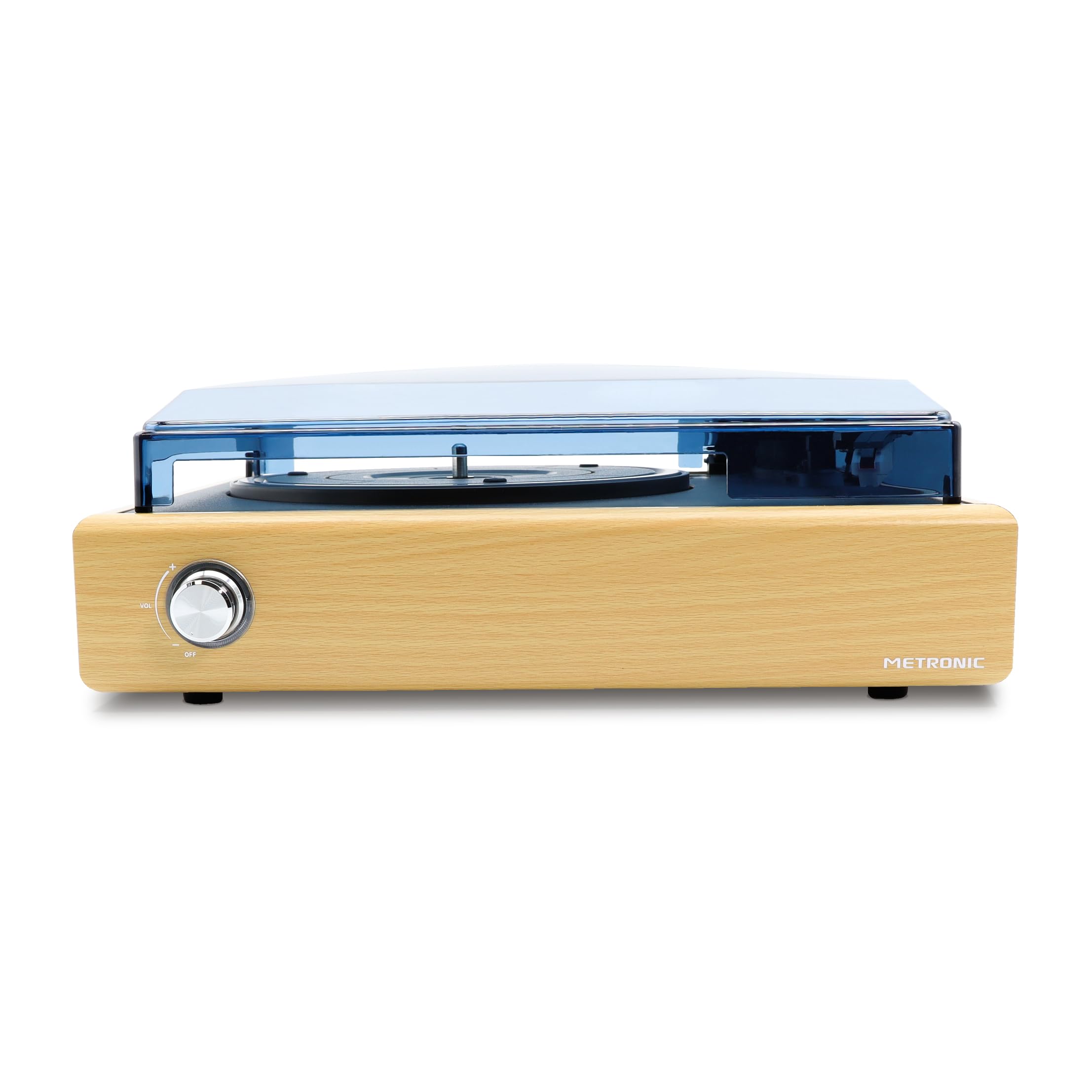 metronic-477360-platine-vinyle-bluetooth-vintage-3-vitesses-bois image 2