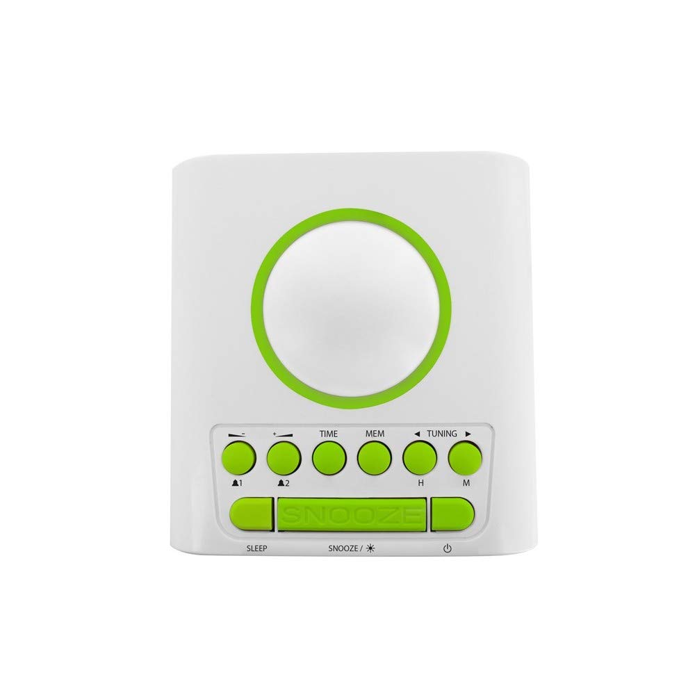 metronic-477296-ensemble-jungle-radio-cd-usb-radio-r-veil-veilleuse-vert-blanc image 5
