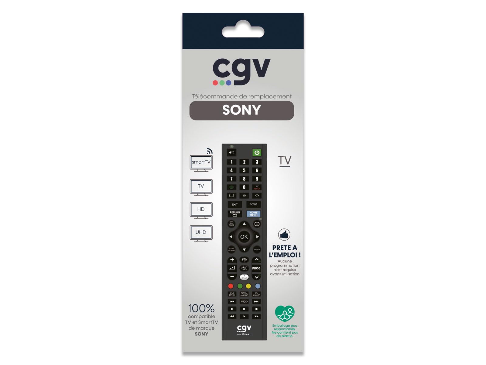 cgv-fidelio-t-l-commande-de-remplacement-universelle-pour-tv-sony image 2
