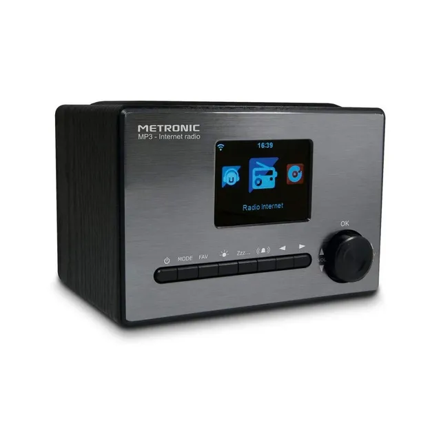 metronic-477260-radio-connect-e-internet-wifi-5w-cran-couleur-noire image 1