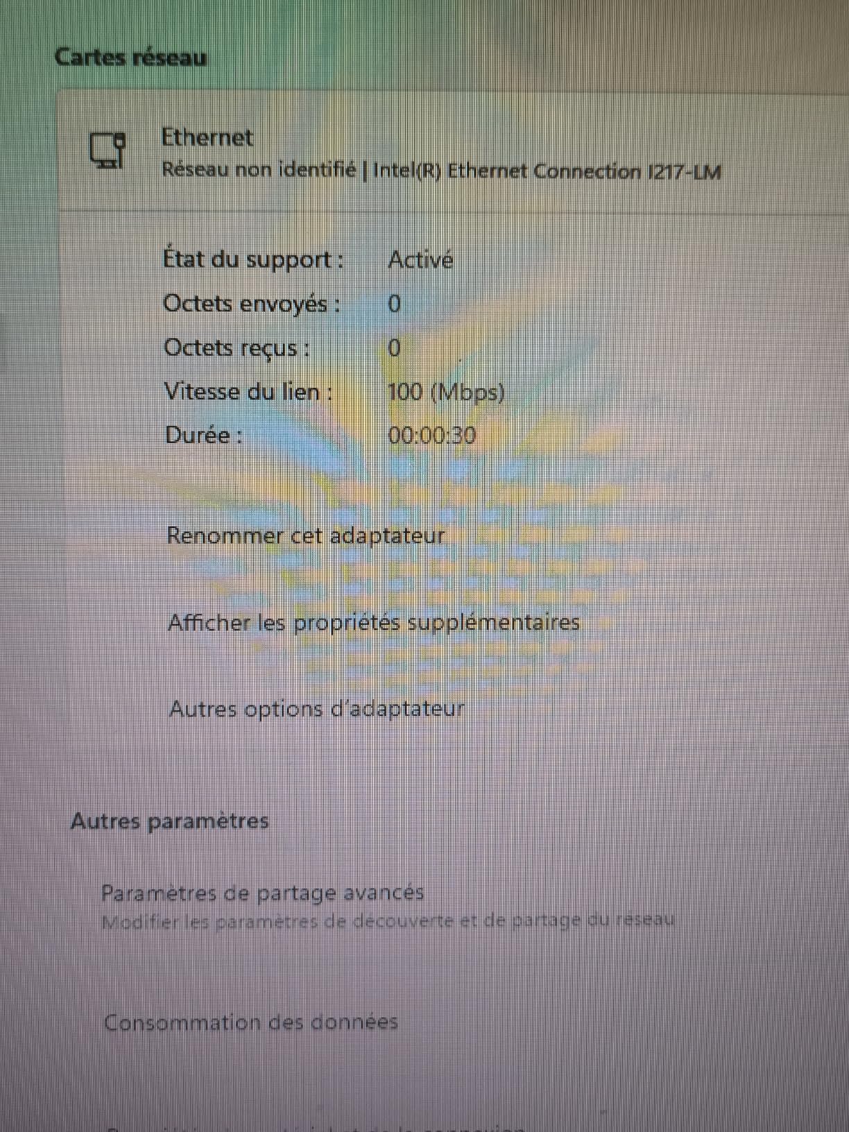 Pas adapté à mon installation