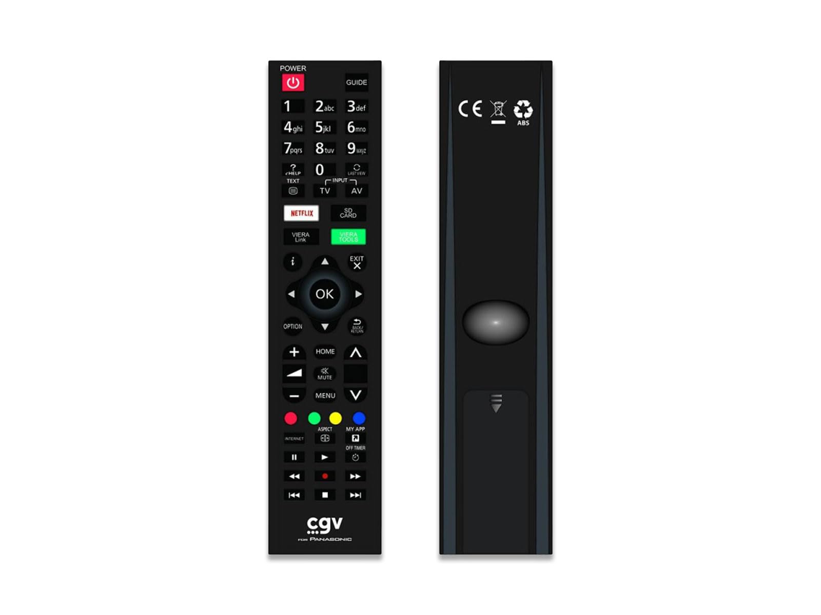 cgv-fidelio-panasonic-t-l-commande-de-remplacement-universelle image 1