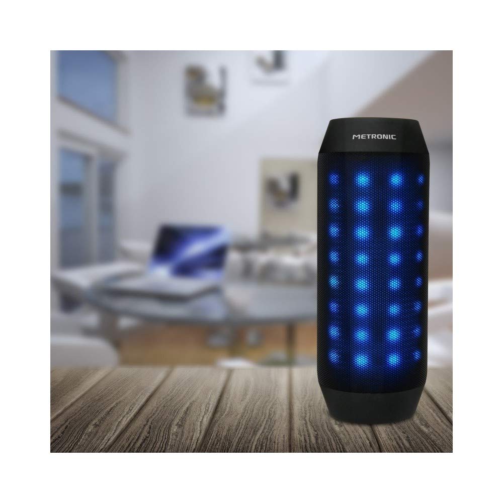 metronic-477068-enceinte-bluetooth-avec-5-led-lumineux-micro-sd-radio-fm-noire image 5