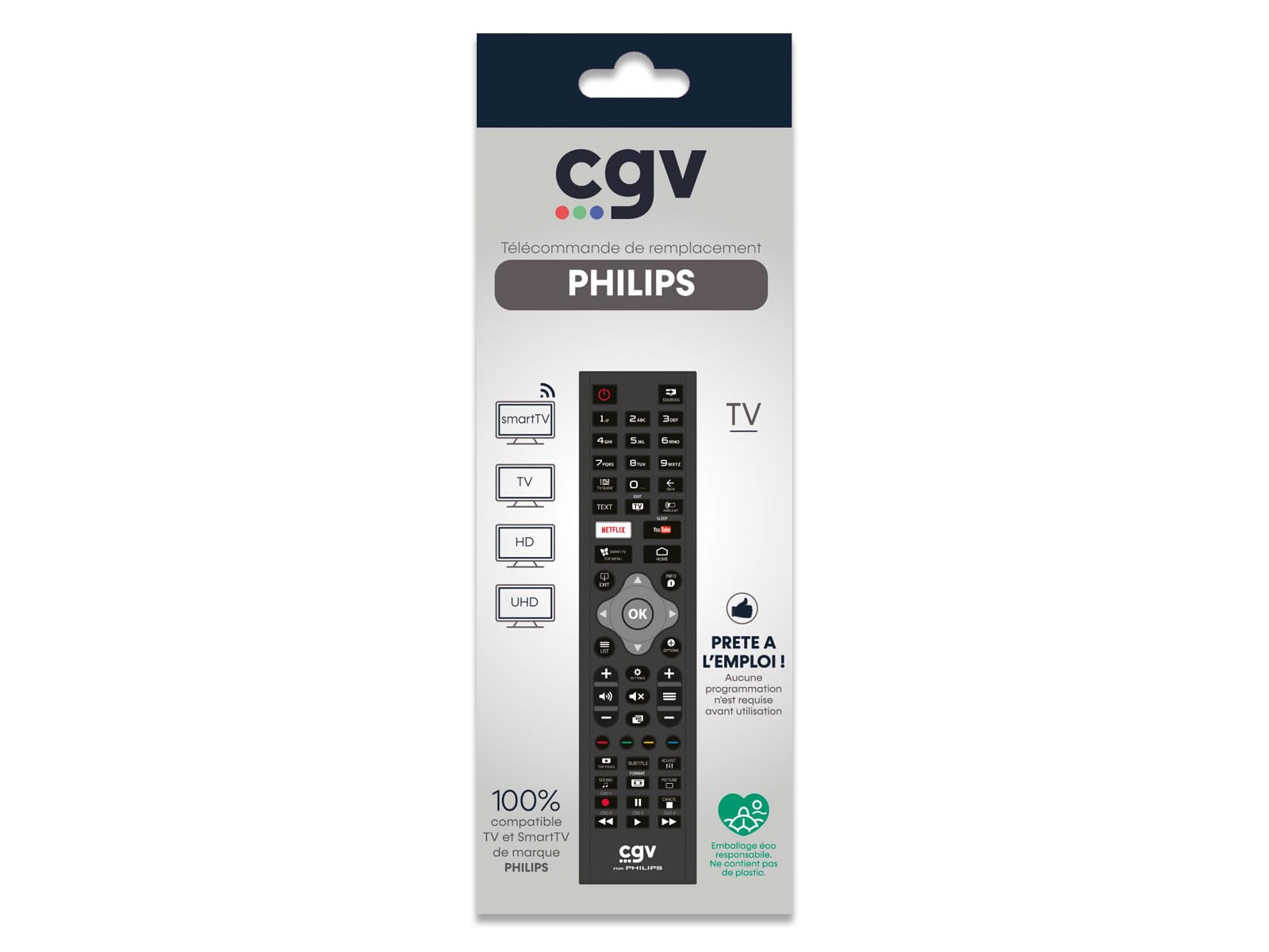 cgv-fidelio-philips-t-l-commande-de-remplacement-universelle image 2