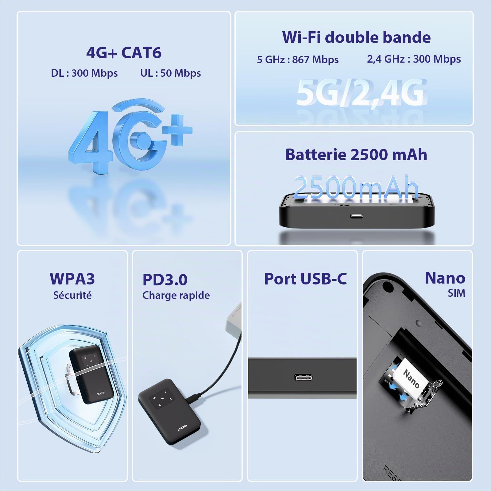 strong-4g-airspot-510-routeur-wifi-portable-sim-cat6-300-mbps image 2