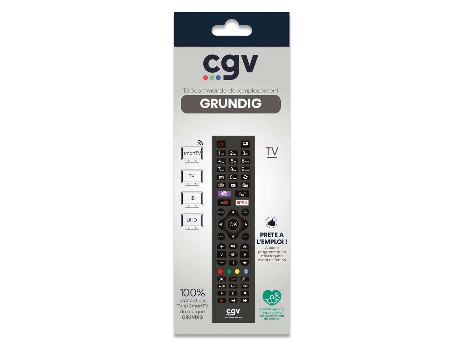 cgv-fidelio-t-l-commande-de-remplacement-universelle-pour-tv-grundig image 2