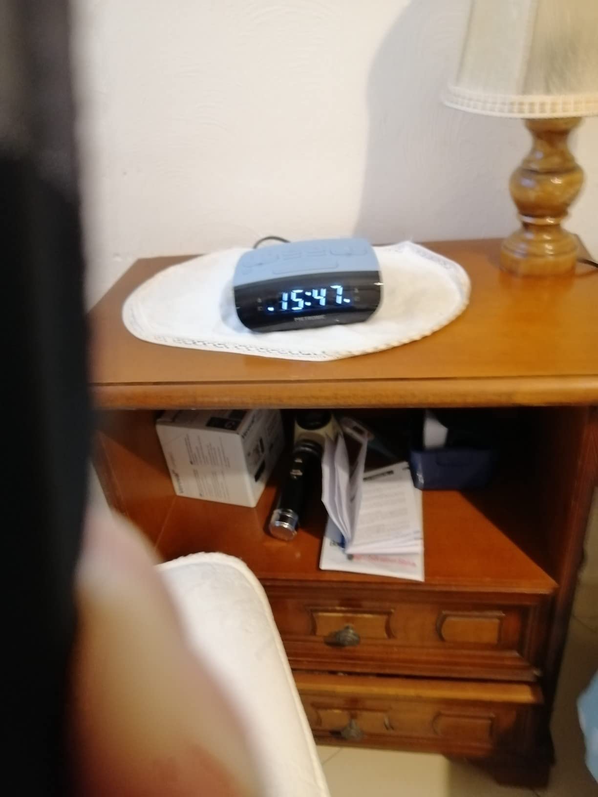 Je me réveille enfin à l'heure