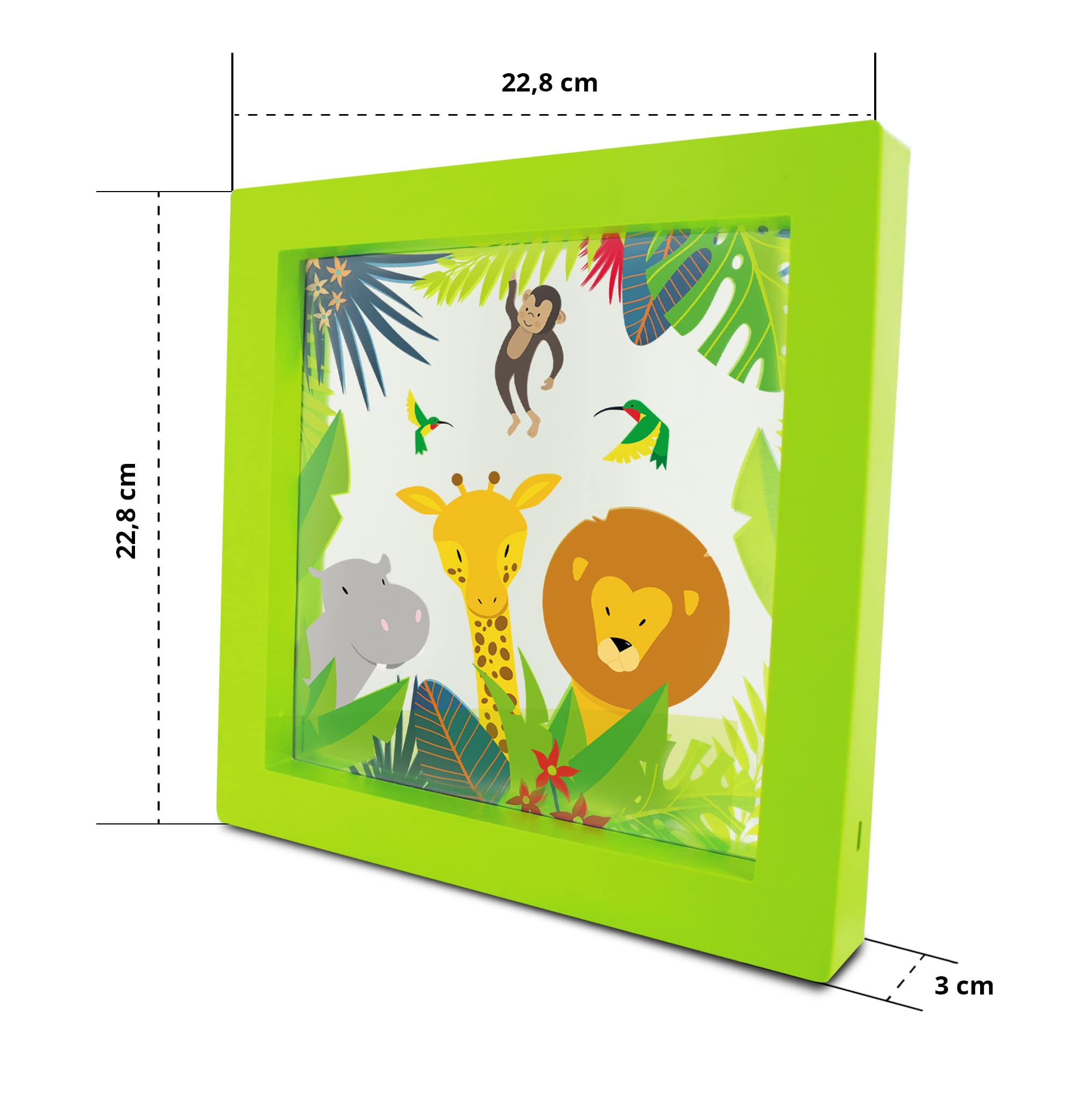 metronic-475600-lampe-led-cadre-lumineux-vert-for-t image 4