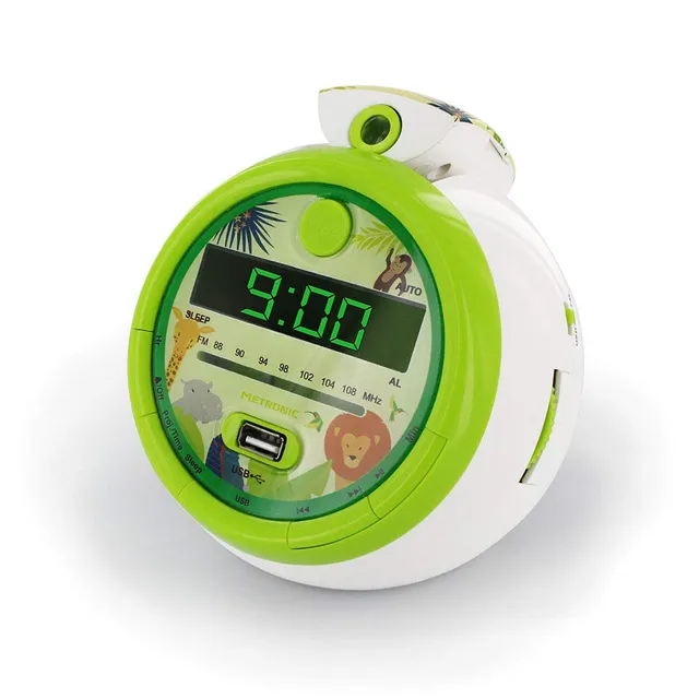 metronic-477030-radio-r-veil-enfant-jungle-avec-projection-et-usb image 1