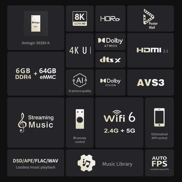 zidoo-z30-pro-8k-lecteur-multim-dia-8k-amlogic-s928x-k-6-64go-dolby-vision-hdd-1 image 1