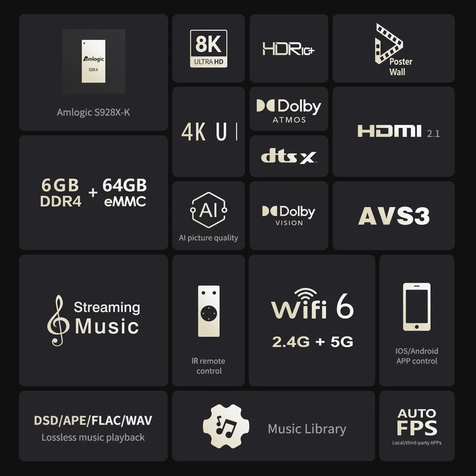 zidoo-z30-pro-8k-lecteur-multim-dia-8k-amlogic-s928x-k-6-64go-dolby-vision-hdd-1 image 1