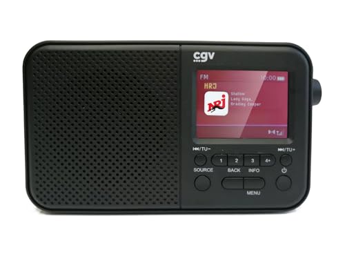cgv-dr7-radio-portable-rechargeable-fm-dab-batterie-2000-mah image 8