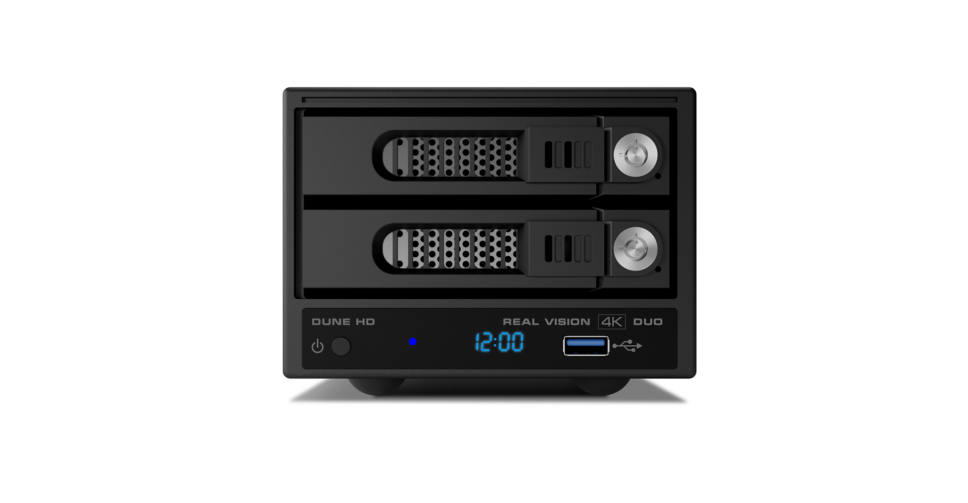 dune-hd-real-vision-4k-duo-lecteur-4kp60-dolby-vision-hdr10-avec-double-rack-hdd image 2