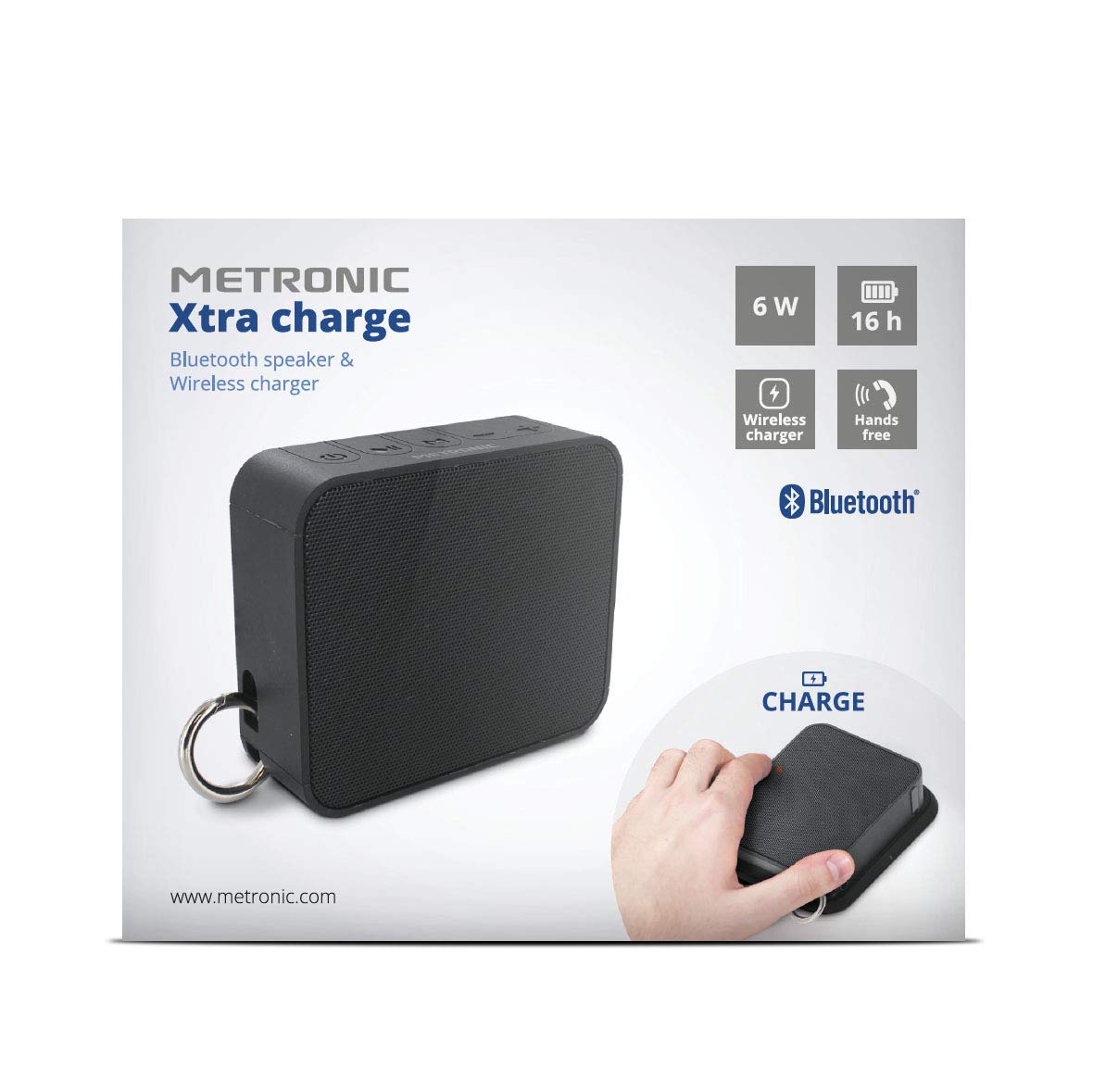 metronic-477079-xtra-charge-enceinte-bluetooth-portable-6-w-avec-support-recharg image 5