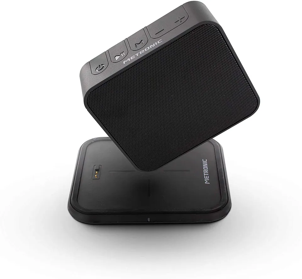 metronic-477079-xtra-charge-enceinte-bluetooth-portable-6-w-avec-support-recharg image 1